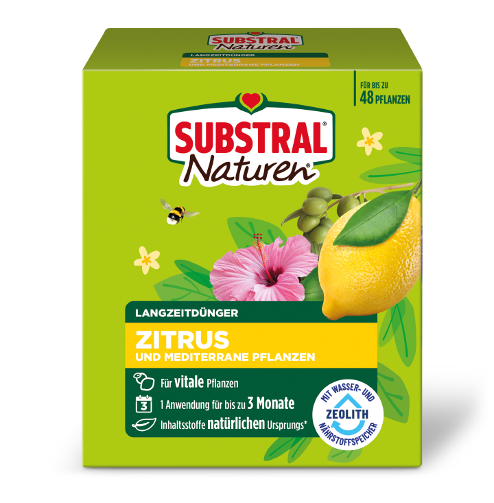 SUBSTRAL Naturen Langzeitdünger Zitrus und mediterrane Pflanzen